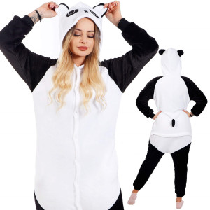 Piżama jednoczęściowa kigurumi damska kombinezon panda rozmiar M