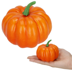 Sztuczna dynia dekoracyjna na Halloween ozdoba jesienna na okno