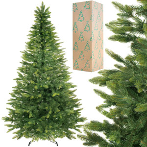 Choinka sztuczna premium 220 cm świerk naturalny
