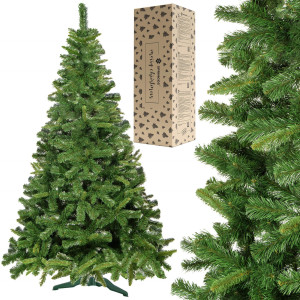 Sztuczna choinka 220 cm jodła zielona Vera drzewko świąteczne