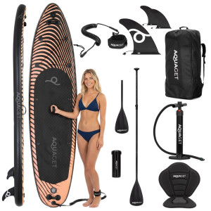 SUP do pływania 350 cm deska paddleboard stand up pompowana z wiosłem i akcesoriami
