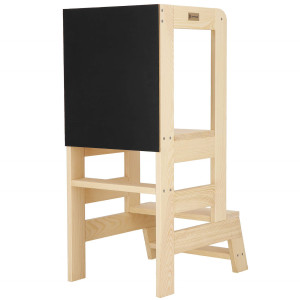 Kitchen helper z tablicą kredową pomocnik kuchenny, podest dla dzieci 90 cm