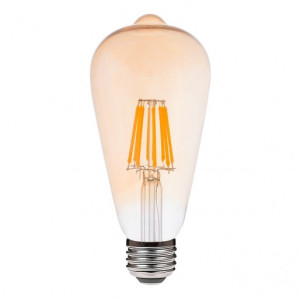 Żarówka Led Filament E27 Ciepły biały 8W 720lm