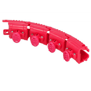 Hula hop z obciążnikiem i wypustkami odchudzające, masażer różowy