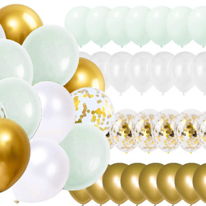 Balony 50 szt. urodzinowe na wieczór panieński, wesele multikolorowe