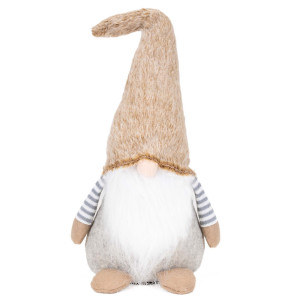 Krasnal świąteczny 52 cm ozdoba figurka skrzat świąteczny, gnom stojący