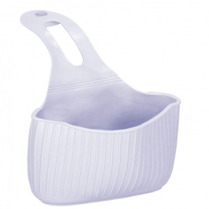 Organizer kuchenny 16x9cm pojemnik na gąbki do zlewu fioletowy