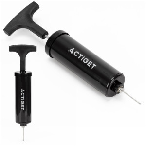 Pompka do piłek przenośna do pompowania dysków uniwersalna pompka ręczna z igłą