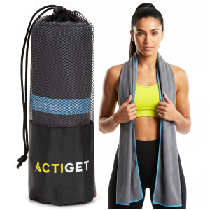 Ręcznik szybkoschnący 180x100 cm sportowy, na basen, plażowy, mikrofibra