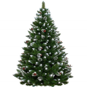 Choinka sztuczna premium 220 cm sosna diamentowa gęsta