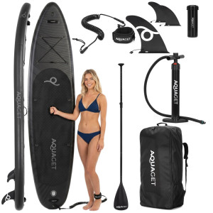SUP 350 cm zestaw paddleboard deska pompowana do pływania z wiosłem i akcesoriami
