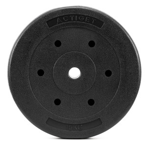 Obciążenie bitumiczne 15 kg talerz kompozytowy do sztangi 29 mm krążek do hantli