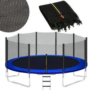 Siatka zewnętrzna 15FT 10 słupków do trampoliny 457/460/466cm