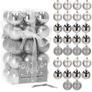 Bombki choinkowe 3 cm na choinkę zestaw 30 szt.