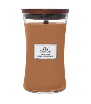 Woodwick Santal Myrrh WW Świeca średnia 275g