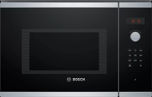 Bosch Bfl553Ms0 Black Built-In Microwave 25L, 900W