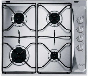 Whirlpool Akm 268 Ix- 60Cm Built-In Stainless Steel  Kitchen Gas Hob