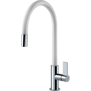 Franke Ambient Evo White Pull-Out Kitchen Tap -115.0373.949