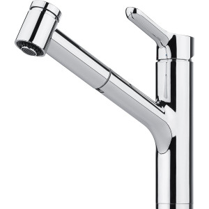 Franke Meos Pull- Out Spray Chrome Kitchen Tap -115.0356.121
