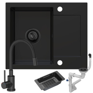 Zestaw z Pixie 1KKO: syfon + bateria + wkładka ociekowa