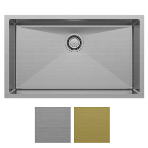 Zlewozmywak stalowy jednokomorowy 75cm Sink Quality Steel SINK 75 + syfon