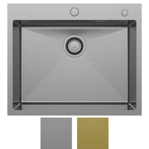 Zlewozmywak jednokomorowy stalowy 65 cm Sink Quality Steel SINK 65