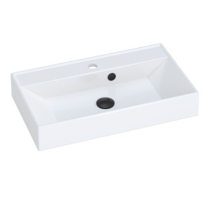 Szafka wisząca kaszmir z umywalką białą 60 cm Sink Quality Gaia 60