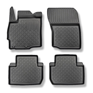 Koberčky TPE pre Mitsubishi Outlander III SUV (09.2012-10.2021) - nie pre hybridnú verziu; bez tretieho radu