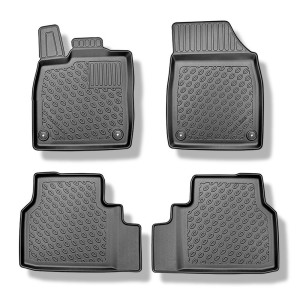 Koberčky TPE pre Skoda Elroq SUV (01.2025-....) - pod organizérom v druhom rade sedadiel