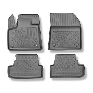 Koberčky TPE pre Peugeot 3008 II Hybrid & Hybrid4 SUV (09.2019-....) - bez Hi-Fi-System FOCAL