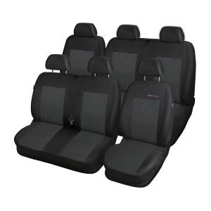 Poťahy šité na mieru pre Peugeot Boxer II Van (2006-2014) 7-miestny - poťahy do auta - autopoťahy - E1