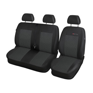 Poťahy šité na mieru pre Opel Vivaro C Bus, Van (2019-....) Iba predné sedadlá - 1+2 - poťahy do auta - autopoťahy - E1