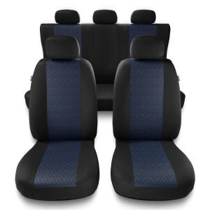Súprava univerzálnych autopoťahov určených pre Peugeot 607 (2000-2010) - PF-BL
