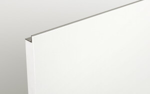 Uchwyt meblowy krawędziowy Grada 1197 Aluminiowy Srebrny Szczotkowany