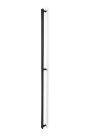 Uchwyt meblowy podłużny Moon Big 1056 Aluminiowy Czarny Szczotkowany