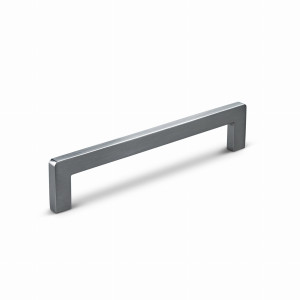 Uchwyt meblowy podłużny Benidorm 128 Aluminiowy Srebrny Szczotkowany