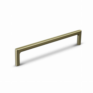 Uchwyt meblowy podłużny Torino 160 Aluminiowy Złoty Szczotkowany