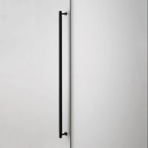 Uchwyt meblowy podłużny Closet Cross 724 Stalowy Czarny