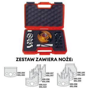 Zestaw multiprofilowy CMT 693.013.03
