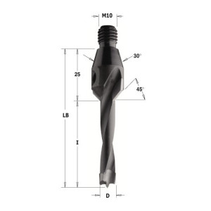Wiertło puszkowe długie CMT 337.100.12
