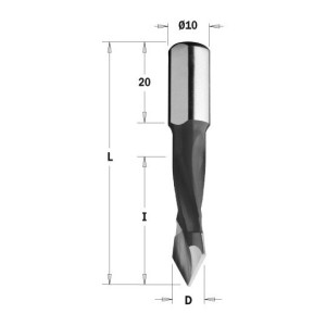 Wiertło przelotowe S10x20mm S10x30mm CMT 375.080.11