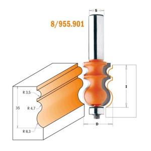 Frez kształtowy CMT 855.901.11