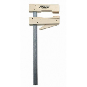 Ścisk dźwigniowy drewniany 20 cm szczęka 15 cm PIHER P25150