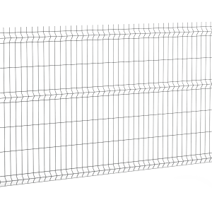 Panel ogrodzeniowy 3D 2500 x 1330mm fi 4mm grafit RAL7016 (LU/4/1330/7016)