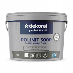 DEKORAL Baza PRO POLINIT 3000 HS LN CMS 10L/op.