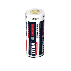 TYTAN Wełna Rotaflex Super KP02 0,035 gr.50mm 1200x13000mm 15,6m2/rol. 280,8m2/pal. (10051657)