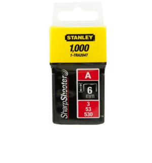 STANLEY Zszywki A 6mm/1/4" ( 1-TRA204T)