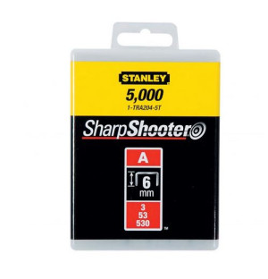 STANLEY Zszywki A 8mm/5/16" Typ A 5/53/530 TRA205T1