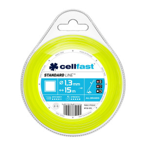 CELLFAST Żyłka tnąca do wykaszarek ręcznych 2,4mm 15m kwadrat (35-014)
