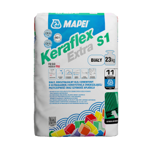 MAPEI Keraflex Extra S1 Biały Zaprawa klejowa 23kg/op.50szt/pal.